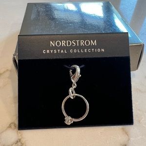 NWT Vintage Nordstrom Crystal Collection Diamond Ring Charm